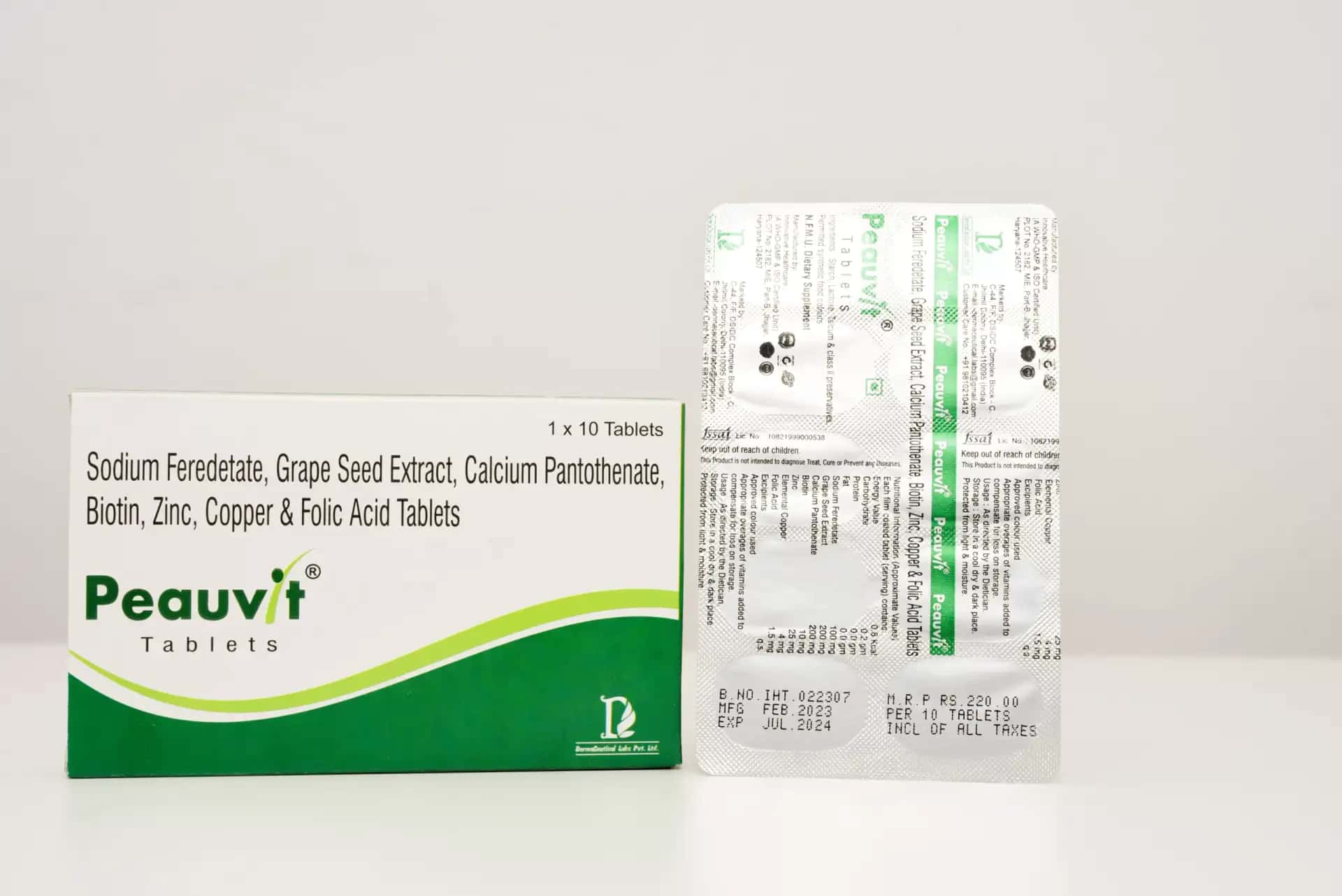 Peauvit tab